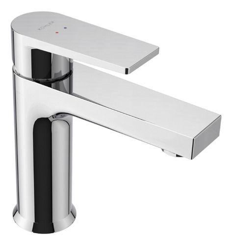 Misturador Monocomando Banheiro Lavatório Kohler Leaf Inox