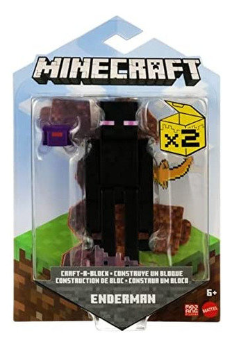 Minecraft Craft-a-block Enderman. Figura