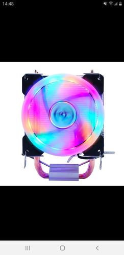 Imagem 2 de 6 de Cpu Cooler Iluminado De Alta Pefomace