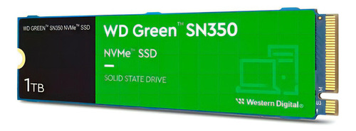 Ssd 1tb Western Digital Green Sn350 Nvme, Gen3, M.2 2280