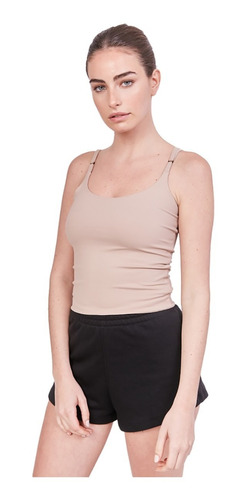 Musculosa Deportiva Basset Carbonate C/ Beige - Dama