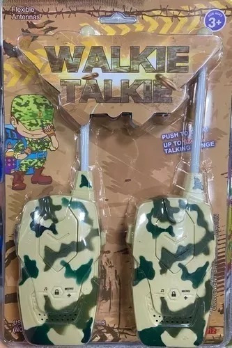 Radio Transmisor Walkie Talkie Para Niños Juguetes Ekolmac