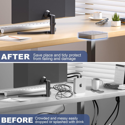 Mac Mini Vesa Mount, Mac Mini Mount Detrás De Monitor Para