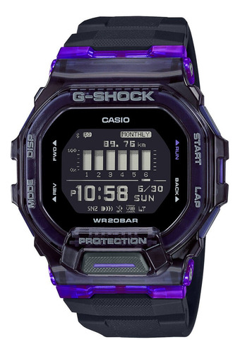 Reloj Casio G Shock G-squad Vital Bright Serie Gbd-200sm-1a6