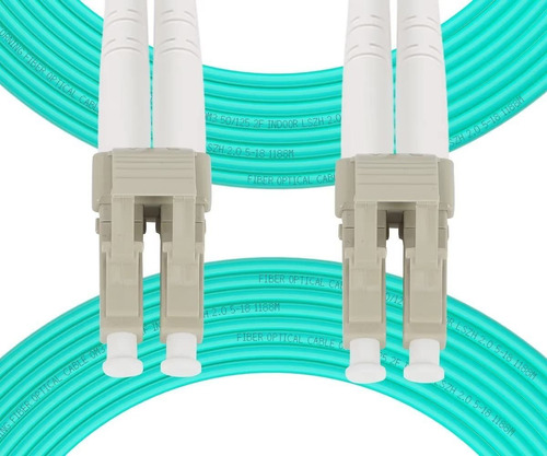Fibergaga Cable De Conexin De Fibra Om3 Lc A Lc De 6.6ft (7