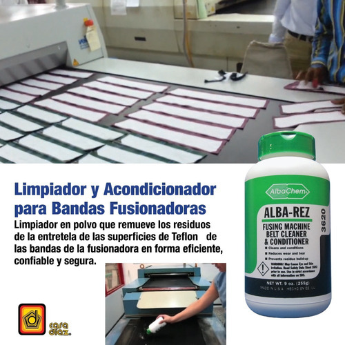 Imagen 2 de 2 de Albarez Limpiador De Bandas De Fusionadora - Albachem