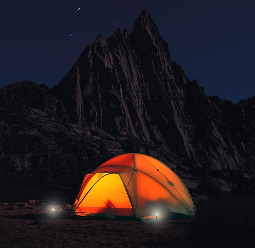 Stakelight - Estaca Para Tienda De Campaña Con Luz Led Y Est