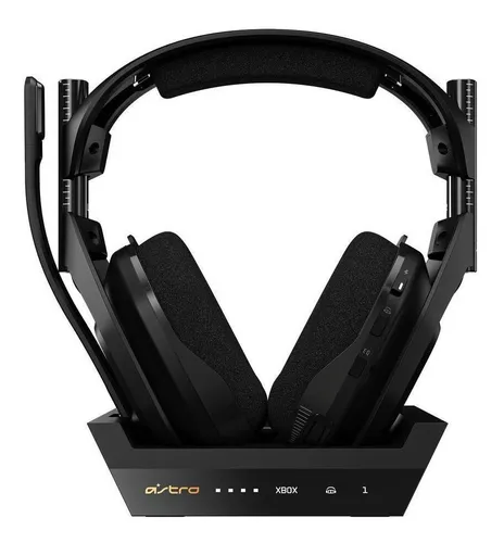 Aud fonos gamer inal mbricos Astro A50 939 001680 negro y gold