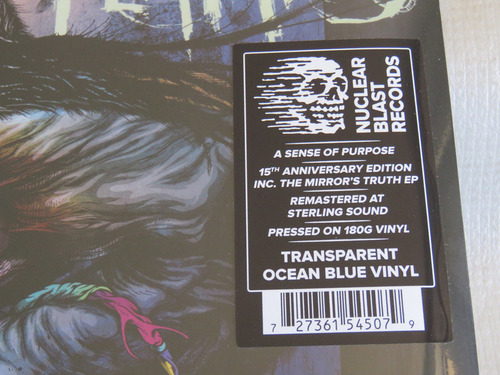 In Flames A Sense Of Purpose 2 Lp Vinil 180 Gram Gatefold Versão Do Álbum Edição Limitada