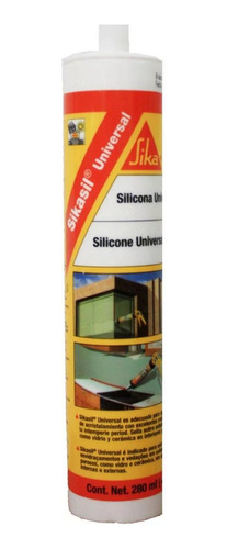 Silicon Uso General Negro 280 Ml (sikasil Universal)