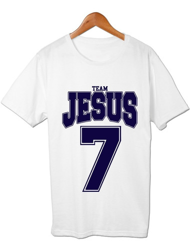 Team Jesus 7 Remera Cristiana Friki Tu Eres #2