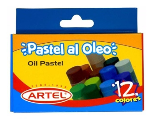 Oil Pastel Artel 12 Colores