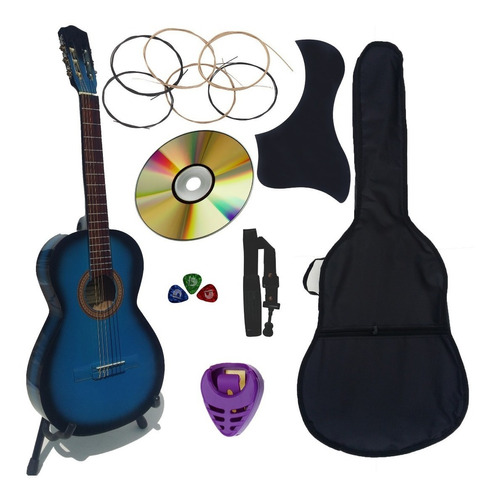 Guitarra Acustica Infantil 3/4 Tercerola Paquete Accesorios