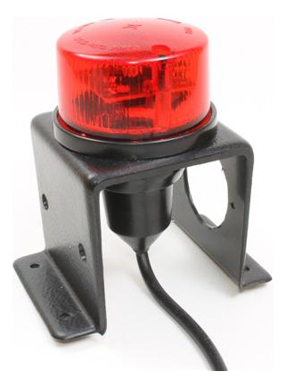 Baliza Led Roja - Fija Intermitente Bivoltaje - Solutronic