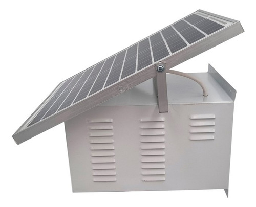 Alarma Comunitaria Solar Boton De Panico 2 Control / Impotec