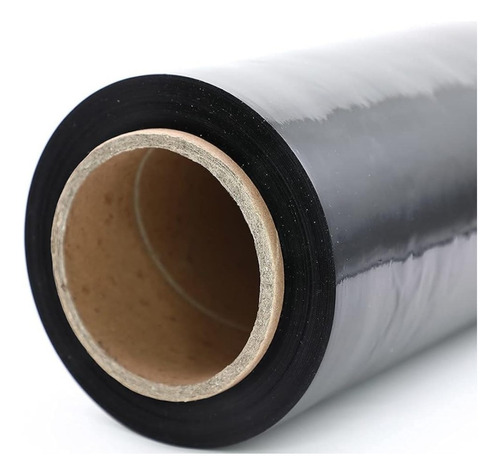 X3 Rollo Film Negro 1.7kg Alusa Embalaje Industrial Embalaje