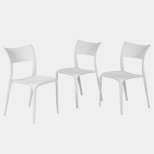 Pack X 4 Sillas De Jardín Verona Apilables | Contado