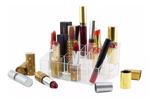 Organizador de acrílico para 24 labiales