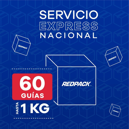 Imagen 1 de 1 de 60 Guías Prepagadas Express Hasta 1 Kg