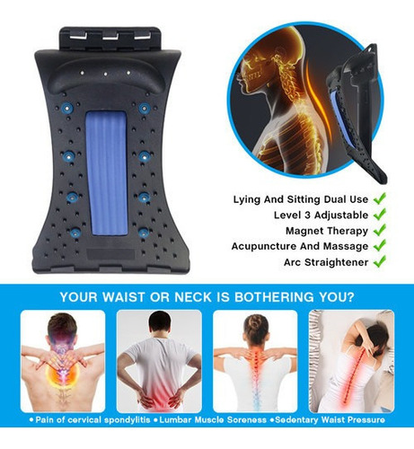 Masajeador Relajante Y Elástico Para Cuello Y Espalda