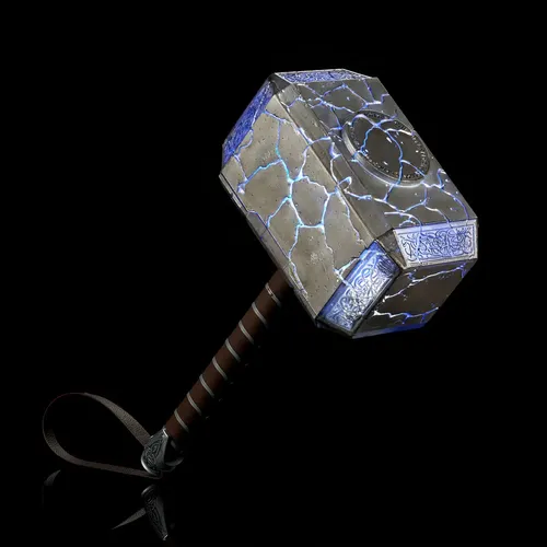 Martelo Eletrônico Marvel Legend Thor Mjolnir F3560 Hasbro