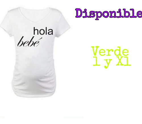 Blusa Para Embarazadas 8 Vrd