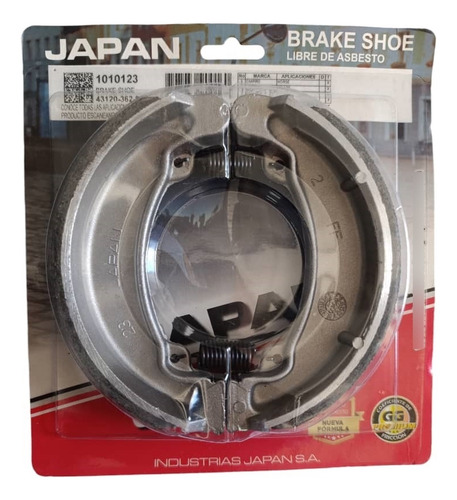 Bandas Freno Traseras Horse 150 Japan