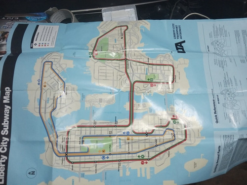 Mapa Gta Iv Episodes From Liberty City Ps3