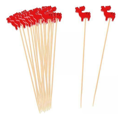 5 Palitos De De Natal, Palitos De, Espetos De Veado 50