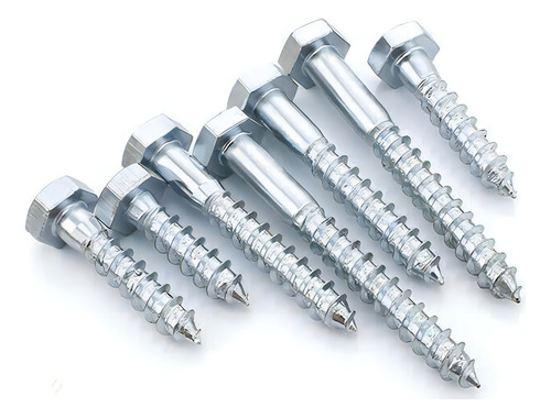 Parafusos Sextavado Rosca Soberba 5/16x80 - Ciser 100 Pçs