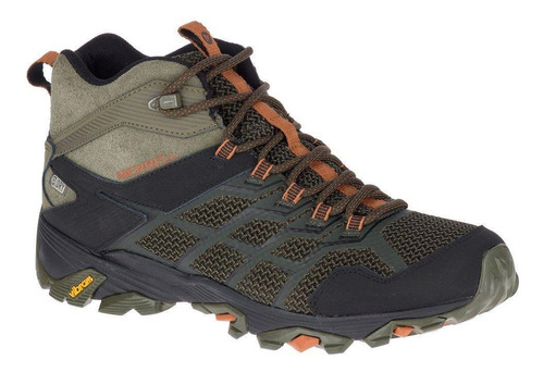 Botin Moab Fst 2 Mid Wp Verde Merrell