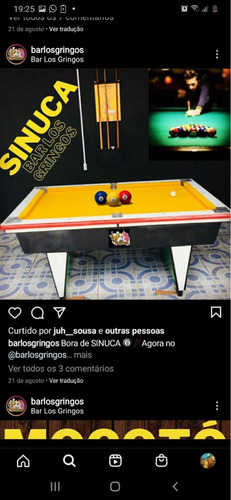 Imagem 1 de 1 de Mesa De Sinuca