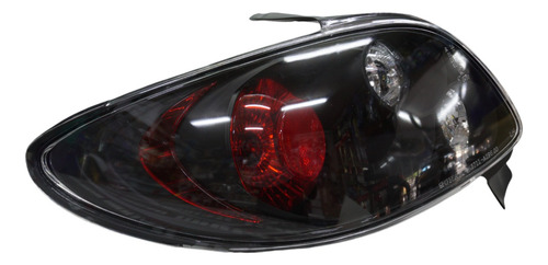 Focos Traseros Peugeot 206 98-09 Fondo Negro - Biocartuning