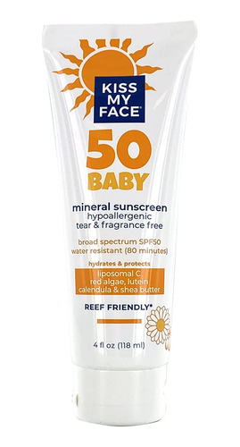 Kiss My Face Locin De Proteccin Solar Para Bebs Spf 50  Loci