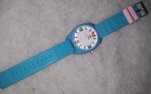 Relógios Feminino Analógico Pulseira Silicone Azul Ou Branco