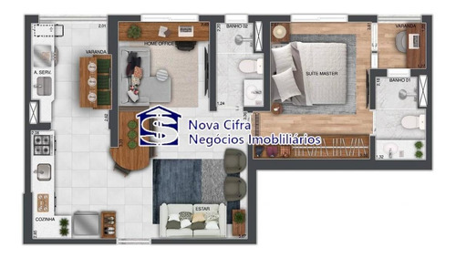 Imagem 8 de 15 de Apartamentos 2 E 3 Dormitórios - Wonder - 54 A 83 M² - A3204