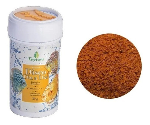 Raçao Poytara Disco Dia Dia 30g Ideal Para Disco E Bandeira