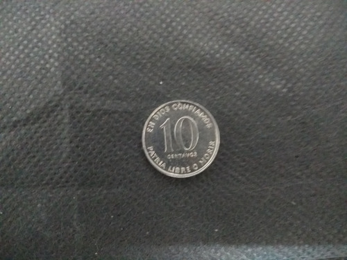 Moeda 10 Centavos Nicarágua 1991