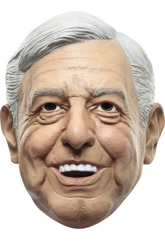 Máscara De Presidentes Salinas, Fox, Calderón, Peña, Obrador