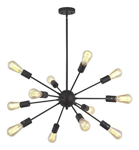 Sputnik Chandelier Lighting Celiing Lamp Lámpara Colgante In