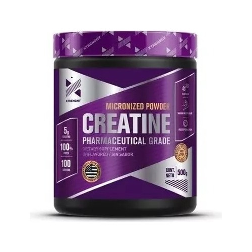 Creatina Micronizada Xtrenght X 500g X3 Unidades