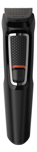 Cortabarba Philips Mg3730/15 Kit 8en1 + Auriculares | Bd Color Negro