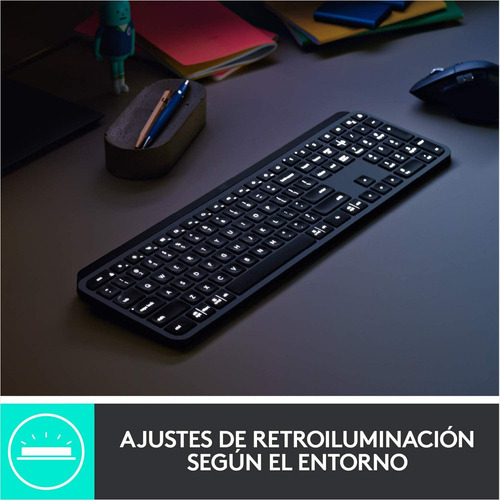 Teclado Multi-device Logitech Mx Keys / Usuarios Avanzados