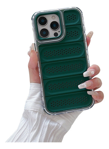 Funda Para iPhone Tres Piezas Alta Calidad 360 Uso Rudo 3 En 1 Disipación De Calor