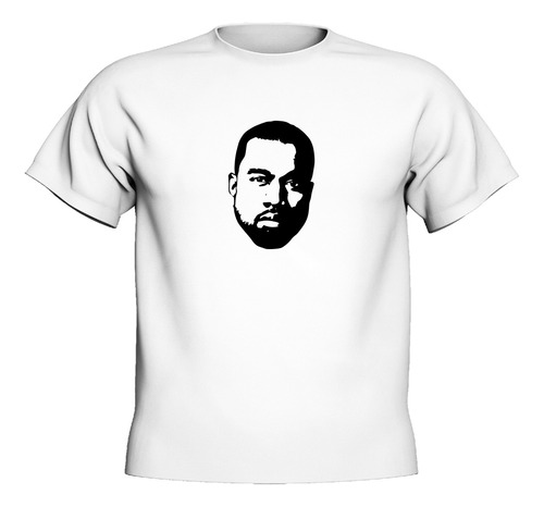 Remera Kanye West Silueta 100% Algodon Premium 24/1