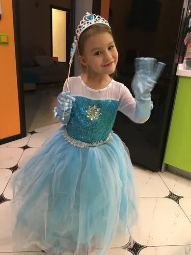 Fantasia frozen hot sale 4 anos