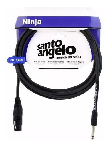 Cabo Santo Angelo Ninja Hg Series P10 X Xlr - 10ft / 3.05m