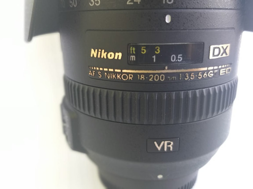 Lente Nikkor 18-200 Mm Vr