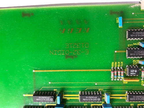 Tarjeta De Entrada E-32-digin D1321e Keba Maquina Engel (Usado)