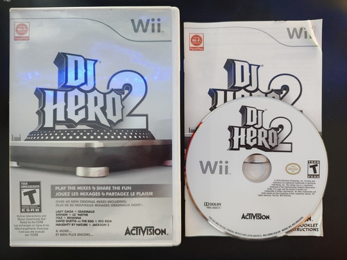 Dj Hero 2 Nintendo Wii Buen Estado Original Físico Garantía 